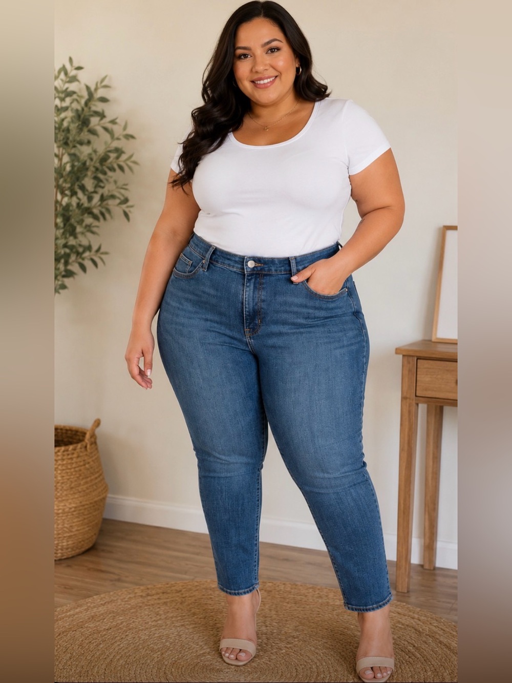Levi's 311 Jeans Women's Plus Size 33W L30